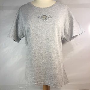 Harley Davidson Grey Tee XL Junction City, KS.